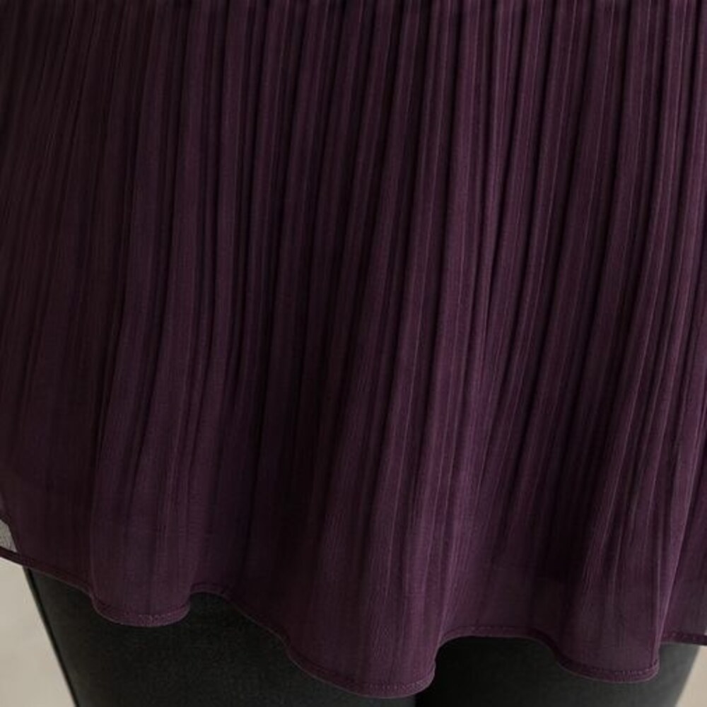 Lilac Lace Trim Top - Picture 6 of 6